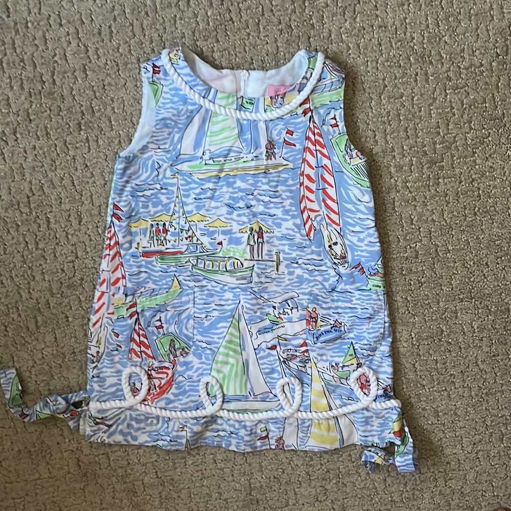 NWOT RARE Lilly Pulitzer shift in print Get Nauti